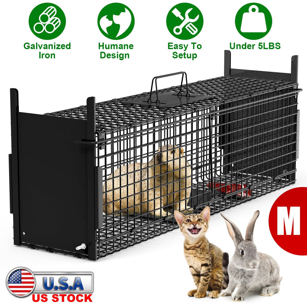 Humane Live Animal Trap – 40" (Raccoon & Opossum)
