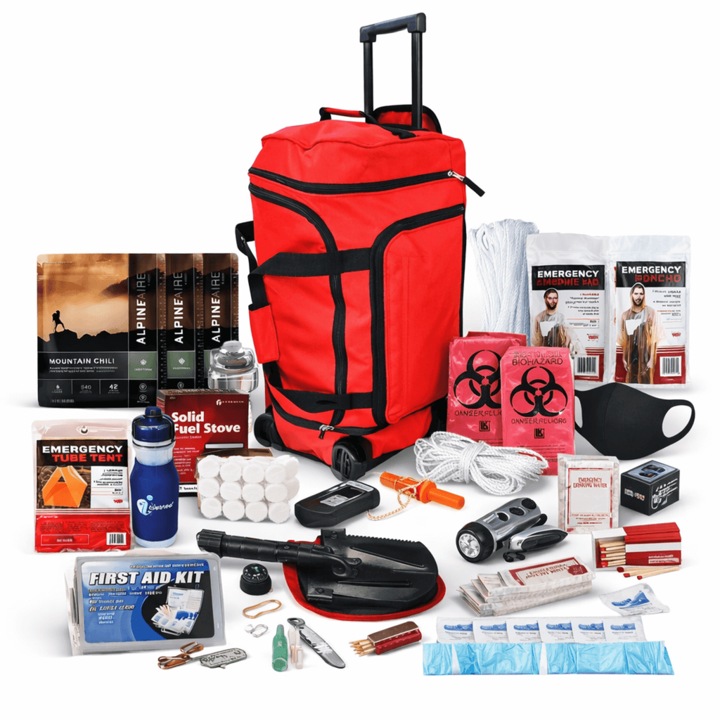 14-Day Deluxe Emergency Food & Survival Kit – Rolling Duffle