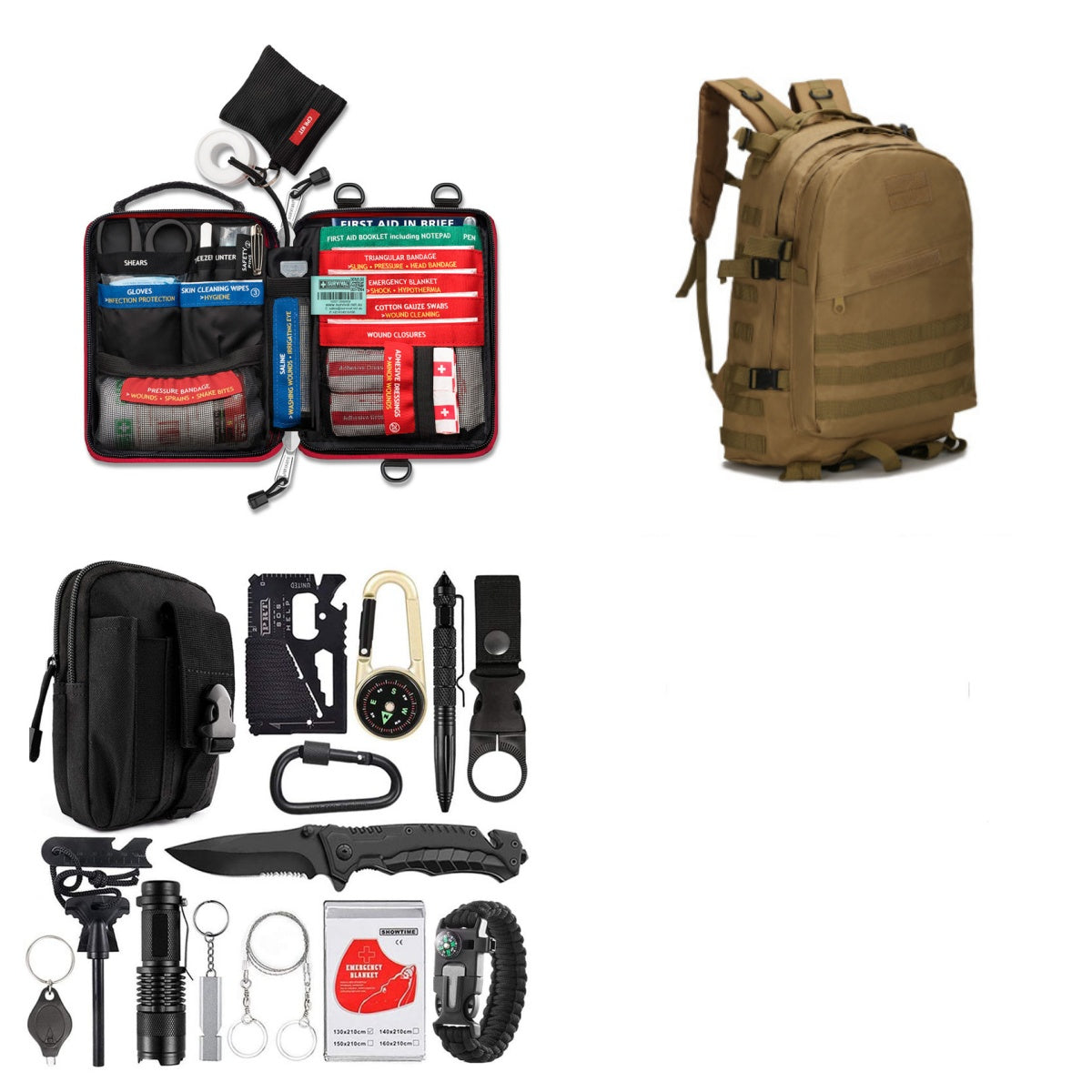 Multi-Function Camping Survival Tool