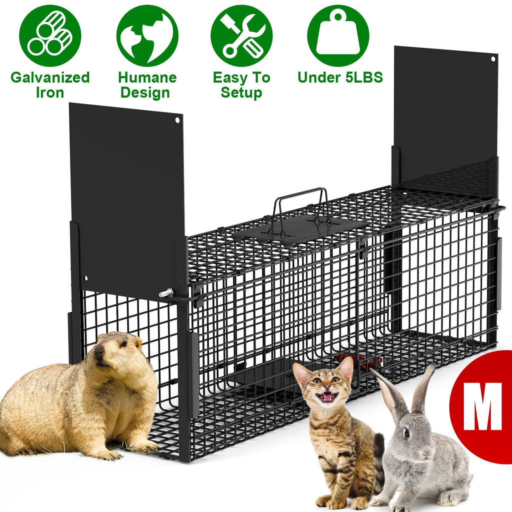 Humane Live Animal Trap – 40" (Raccoon & Opossum)