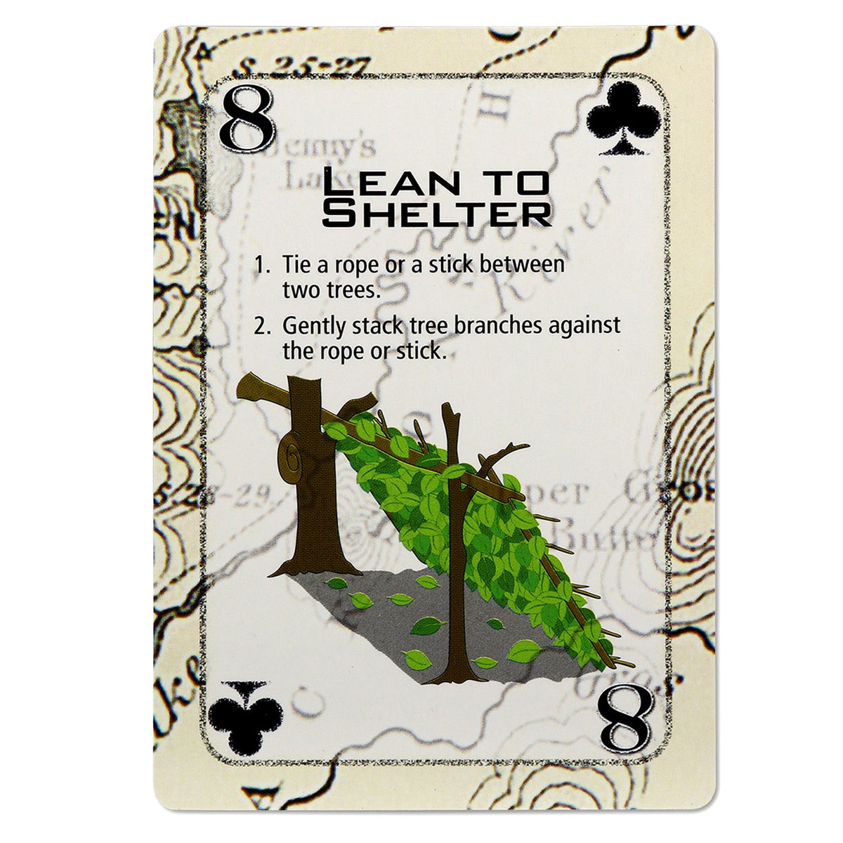 Survival Skills Playing Cards