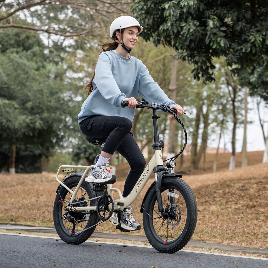 INVANTI EB11 500W Folding E-Bike – Shimano 7-Speed