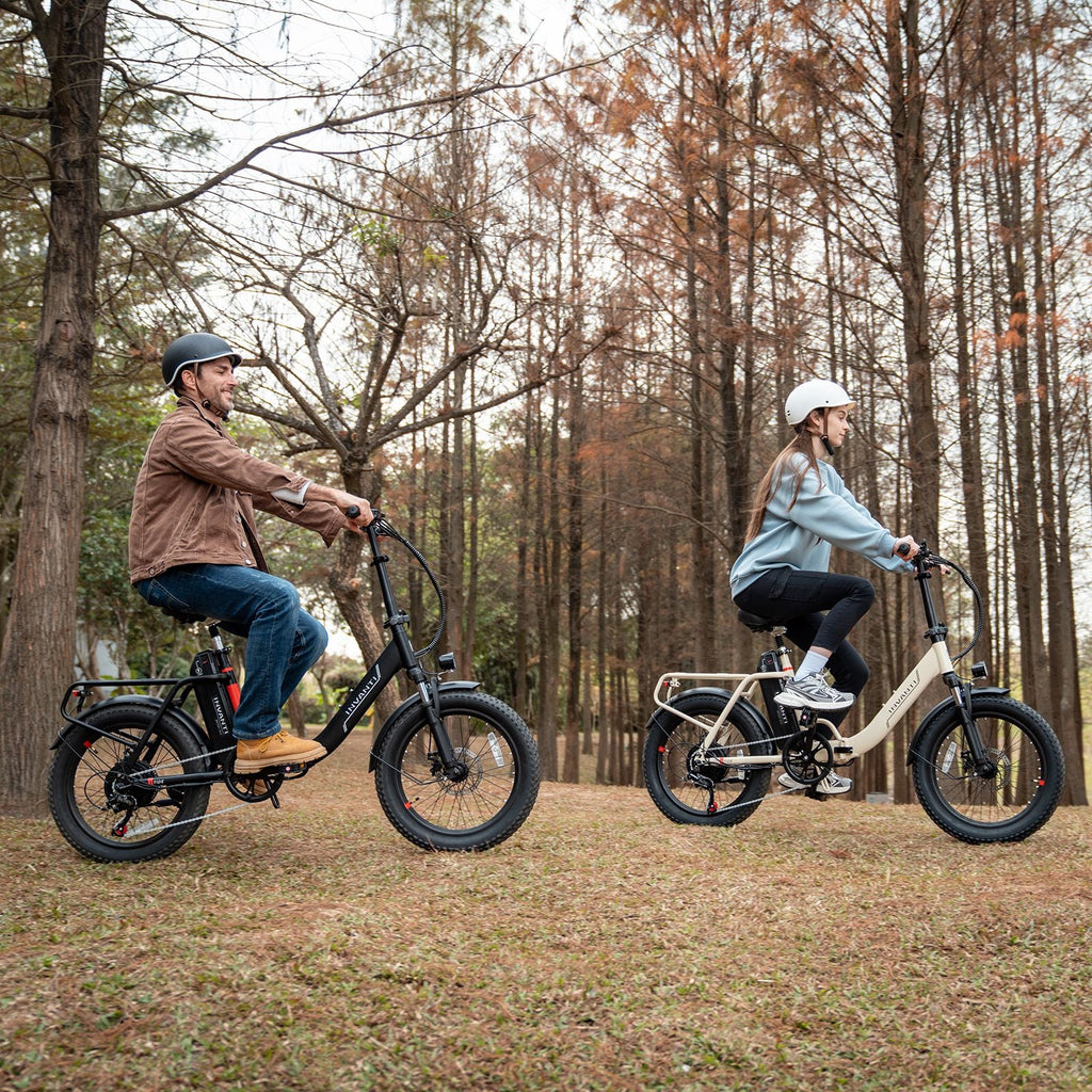 INVANTI EB11 500W Folding E-Bike – Shimano 7-Speed
