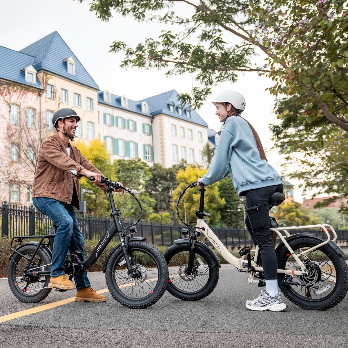 INVANTI EB11 500W Folding E-Bike – Shimano 7-Speed