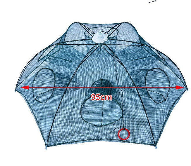 Collapsible Fish & Shrimp Trap – Multi-Entry