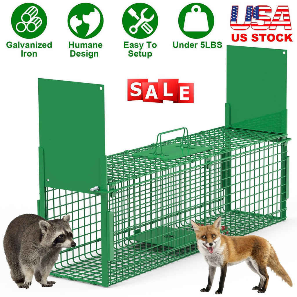 Humane Two-Door Live Animal Trap – 38"