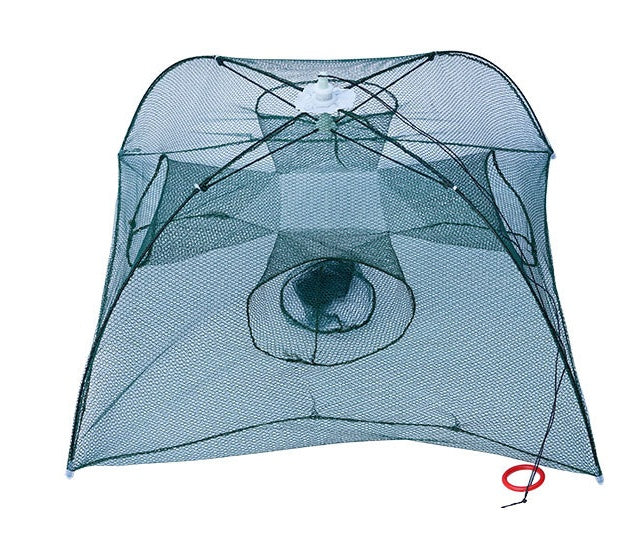 Collapsible Fish & Shrimp Trap – Multi-Entry