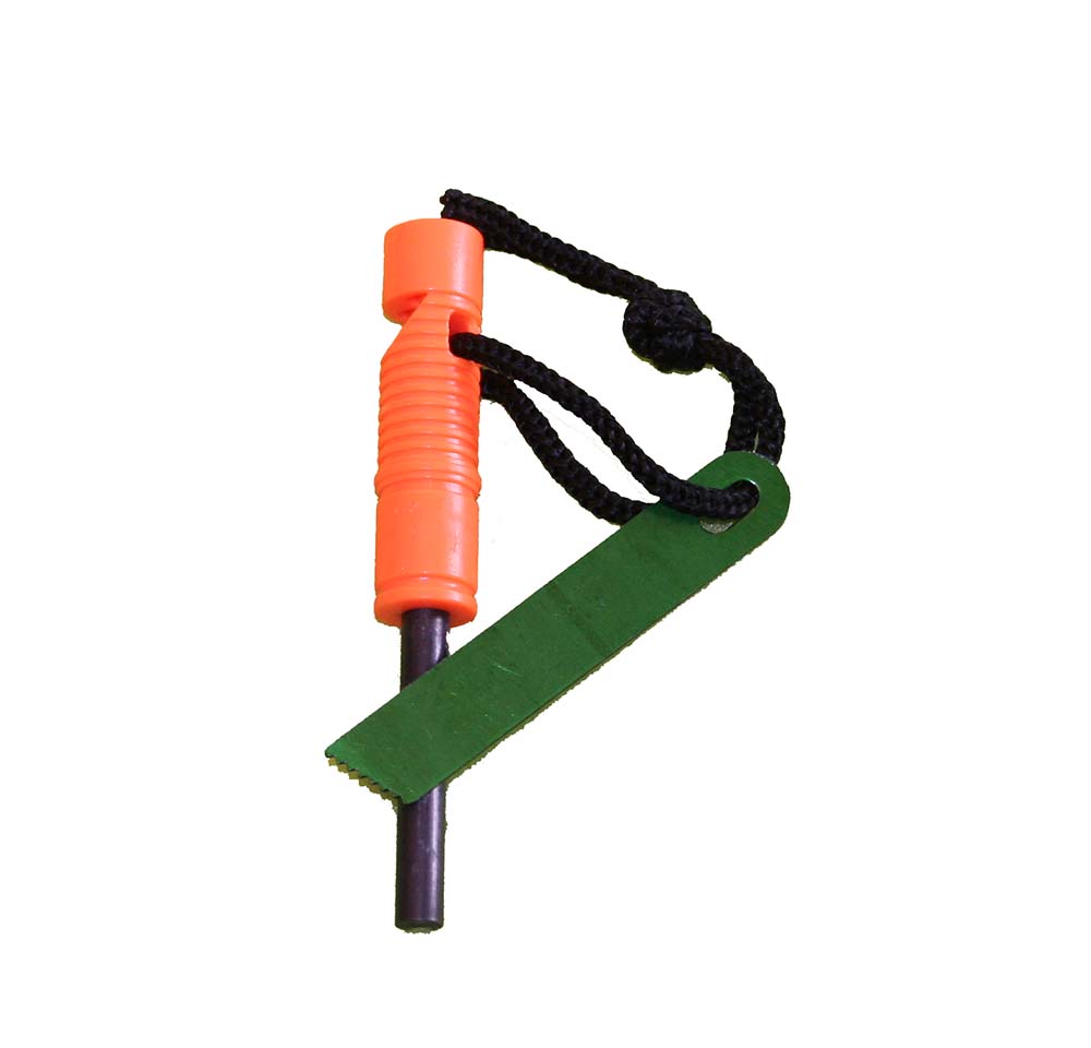 All-Weather Ferro Rod Fire Starter with Striker