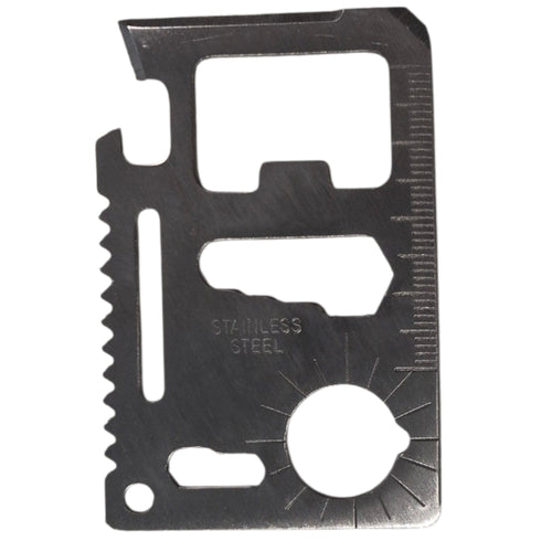 11-in-1 Credit Card Survival Multitool