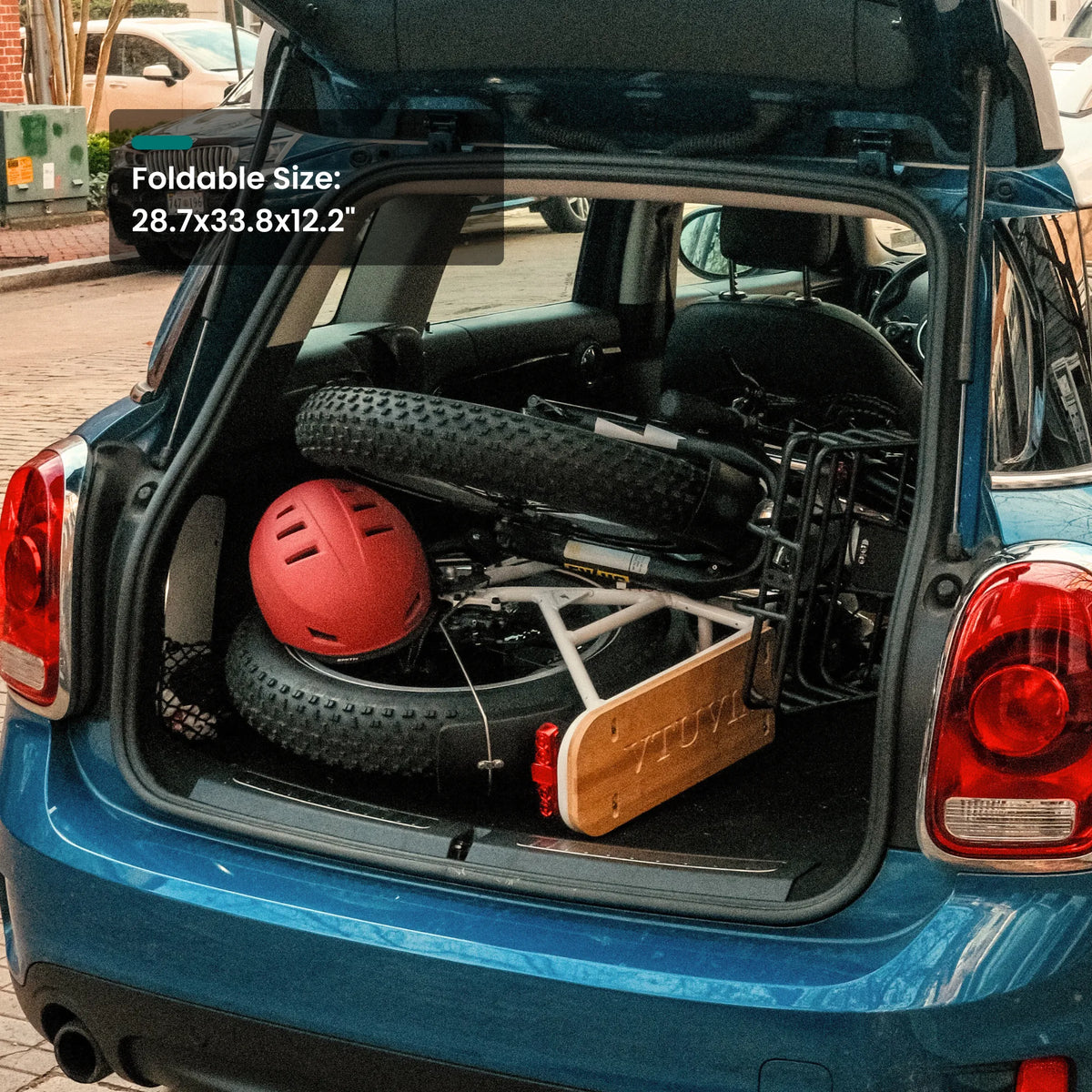 VTUVIA SF20H Folding Cargo E-Bike – 70-Mile Range, Fat Tires