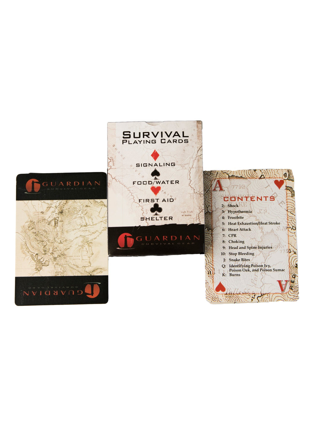 Survival Skills Playing Cards