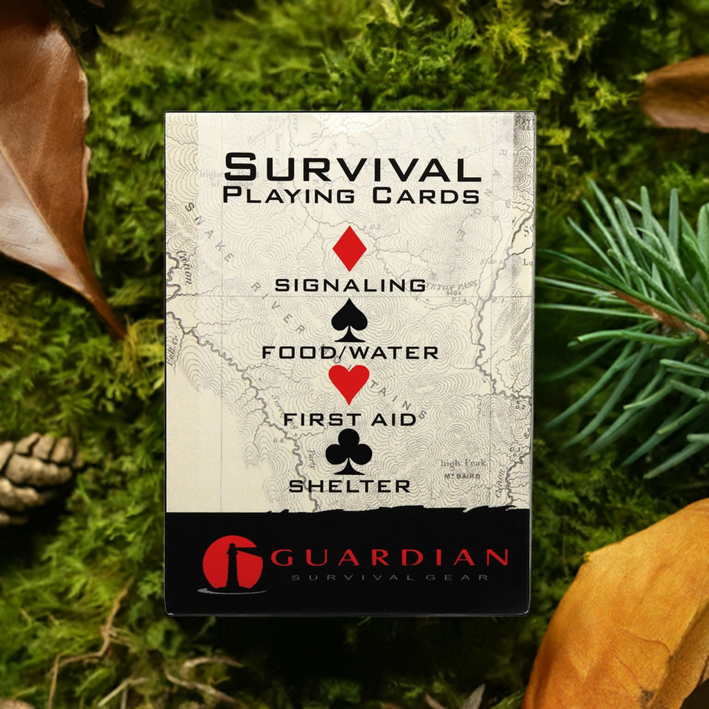 Survival Skills Playing Cards