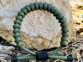 Olive Warrior Paracord Bracelet – Handwoven in the USA